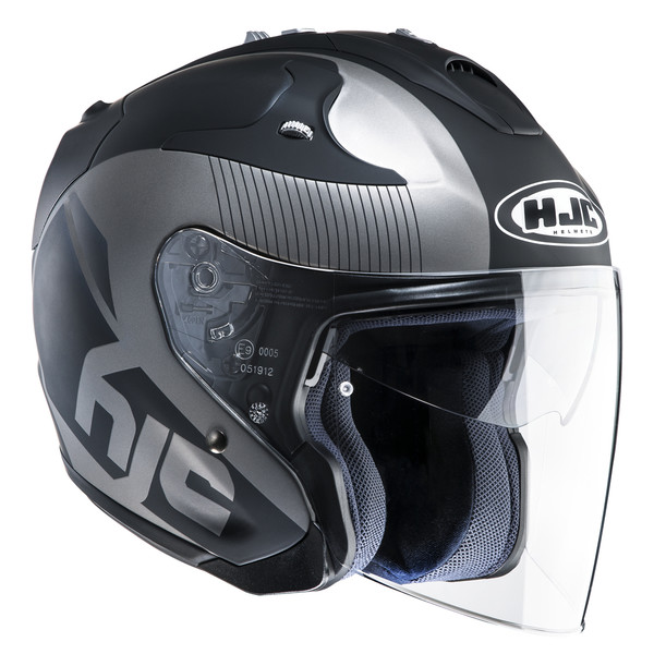 Hjc Casque Moto Fg Jet Acadia Mc Noir Blanc Taille S Casques Co