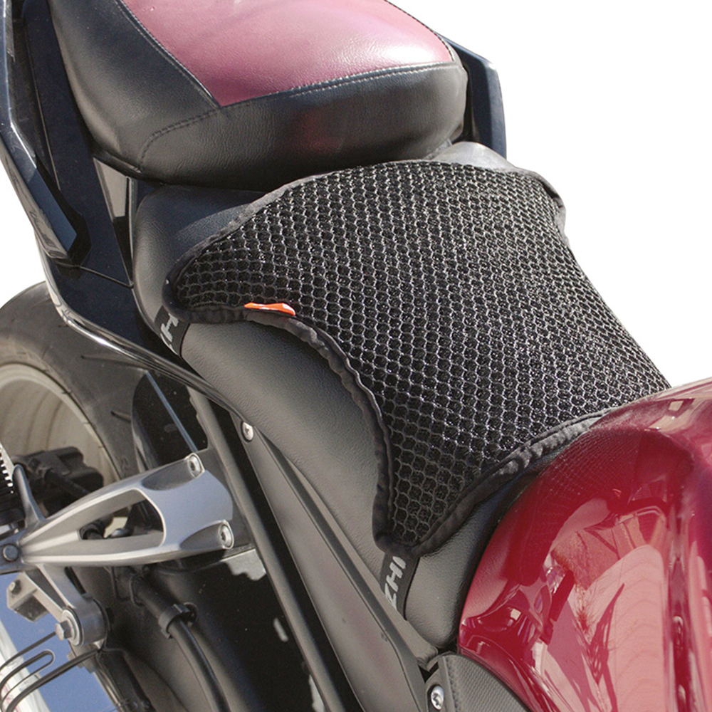 Cikonielf Coussin dorsal de moto Coussin arrière en caoutchouc pour sacoche  de selle accessoire de dossier de sport dosseret Bleu