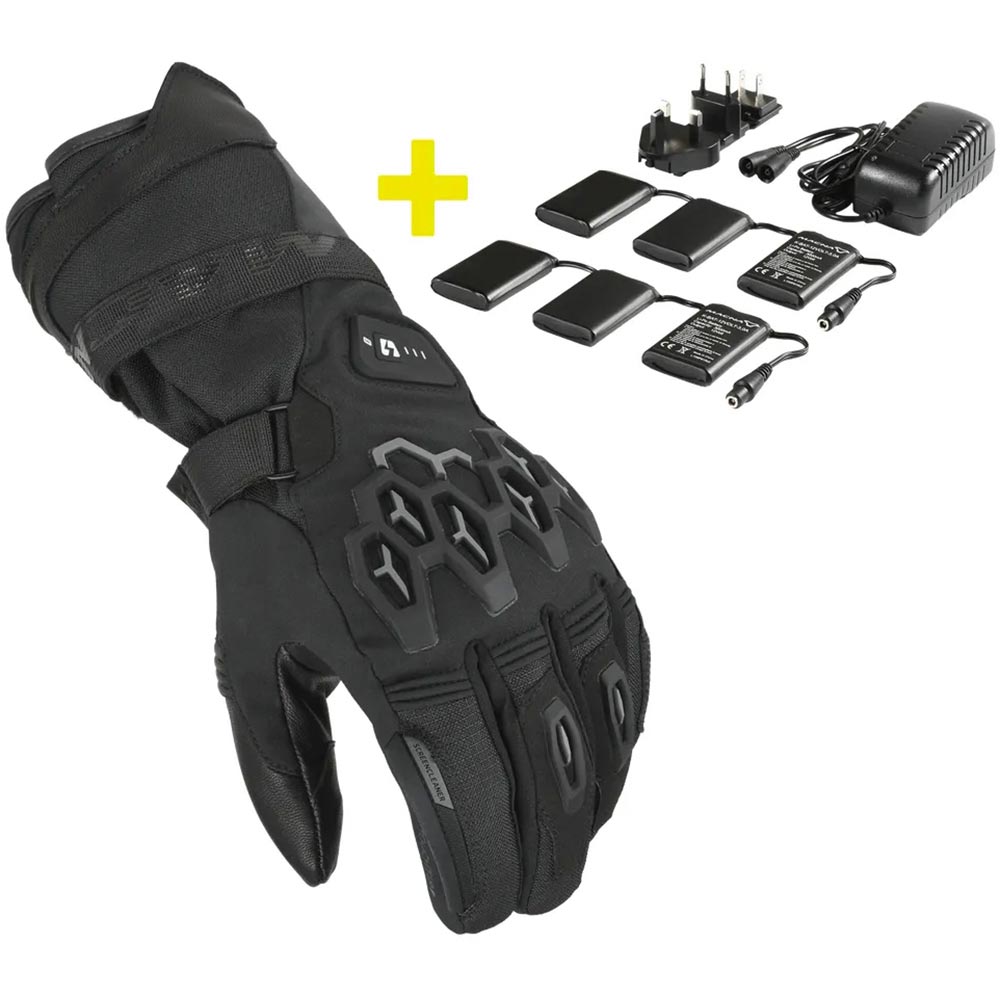 Gants chauffants Rafino RTX 12V 3A Kit