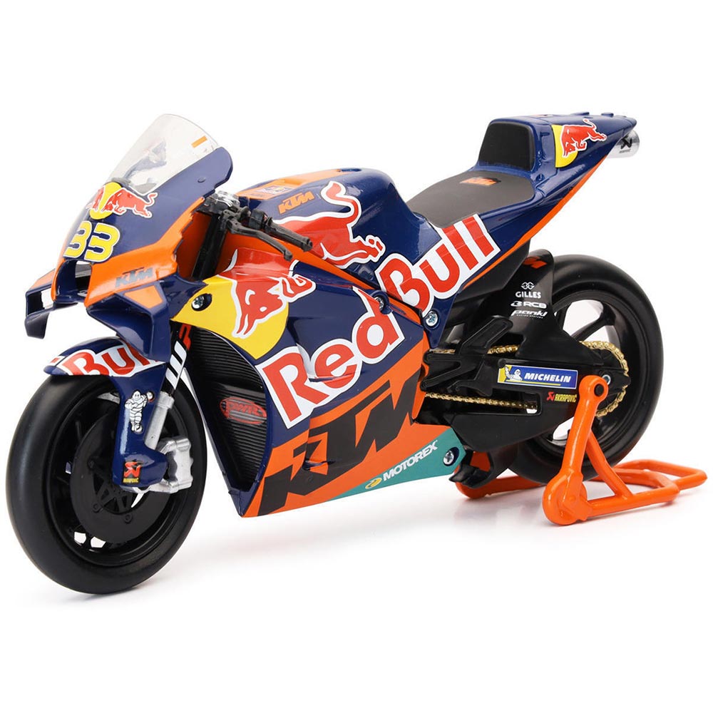 Maquette moto 1/12 KTM Red Bull B. Binder