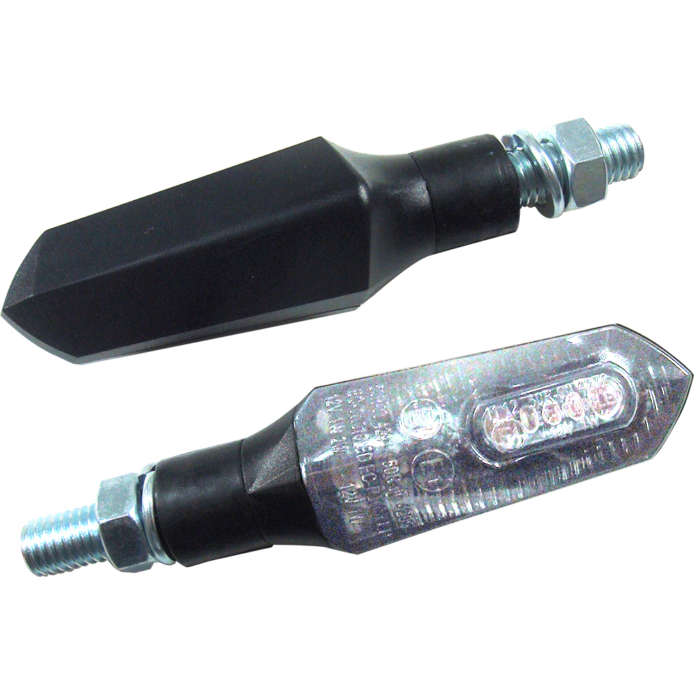 1 paire de clignotants à LED pour moto, petit clignotant