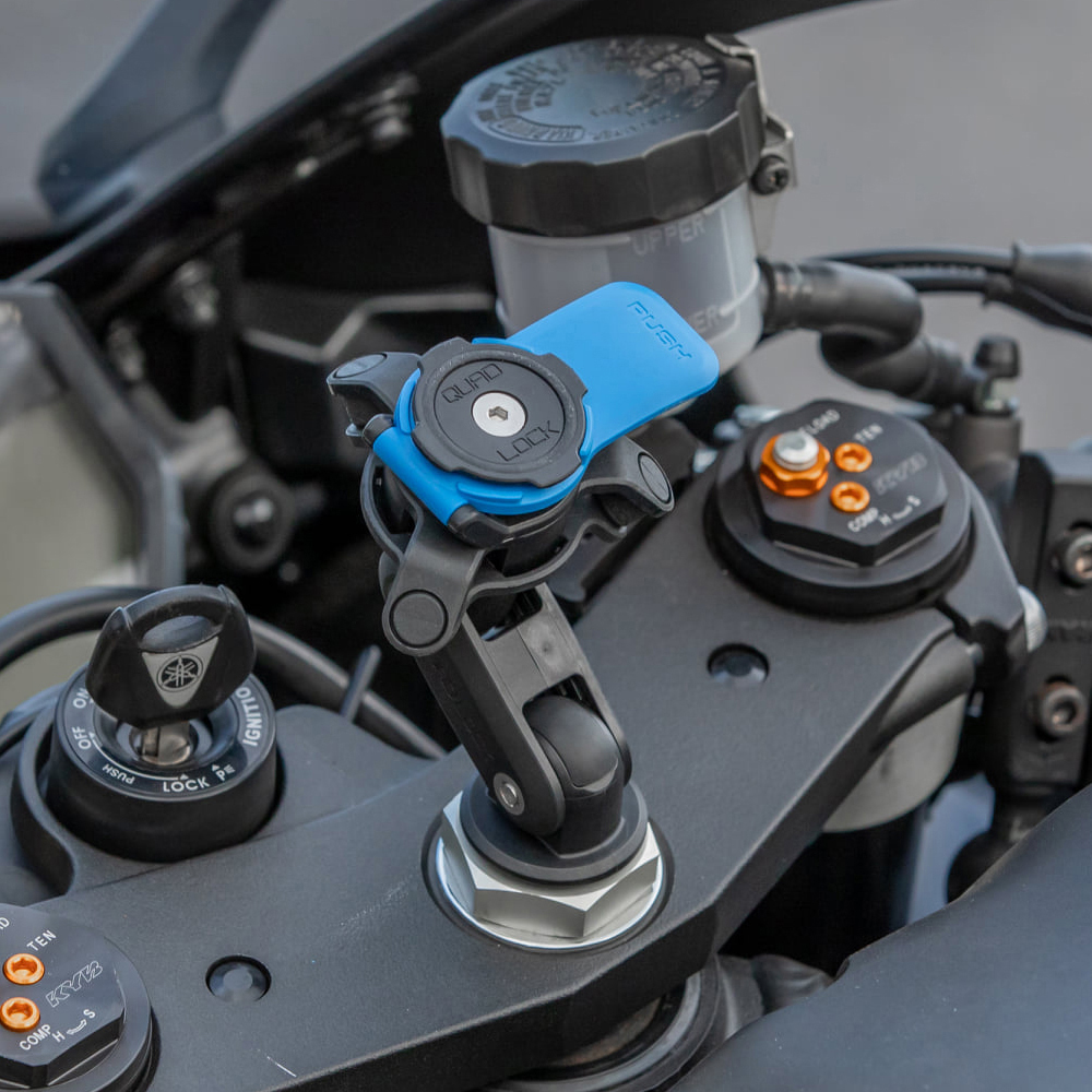 Kit de montage scooter QUAD LOCK 360 - base/adaptateur/support +  amortisseur de vibrations