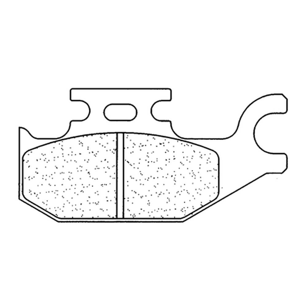 Plaquettes de frein Quad métal fritté - 2923ATV1