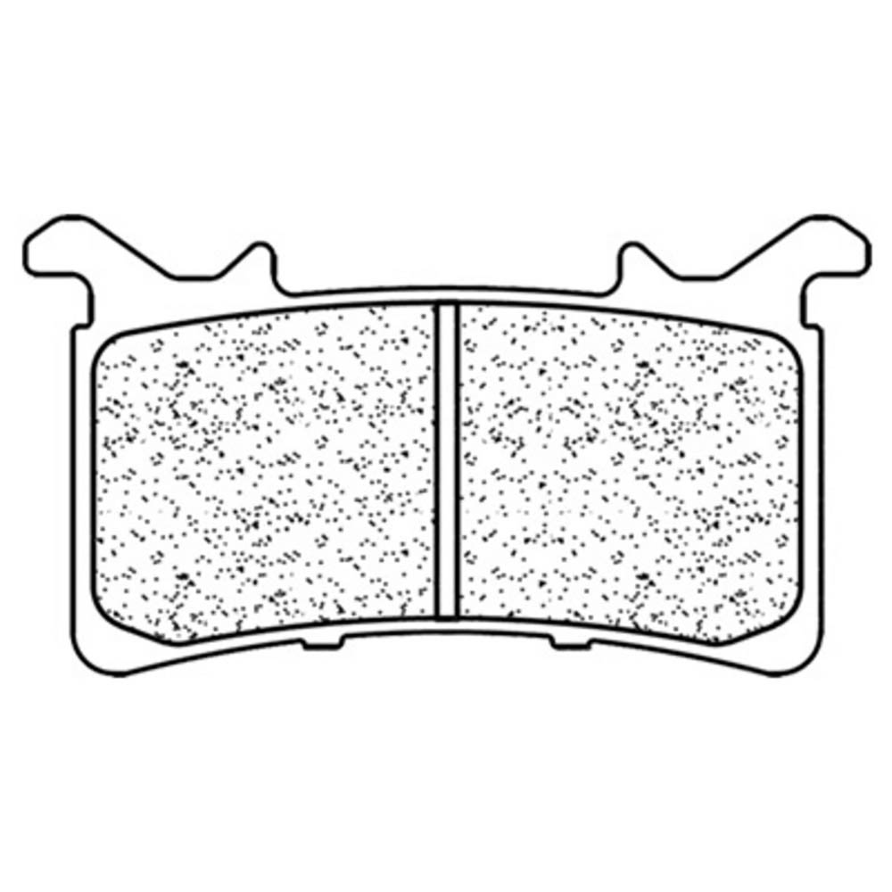 Plaquettes de frein Racing métal fritté - 1273C60