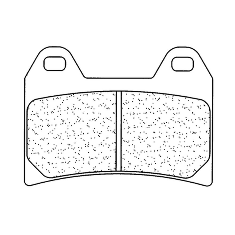 Plaquettes de frein Racing métal fritté - 2539C60