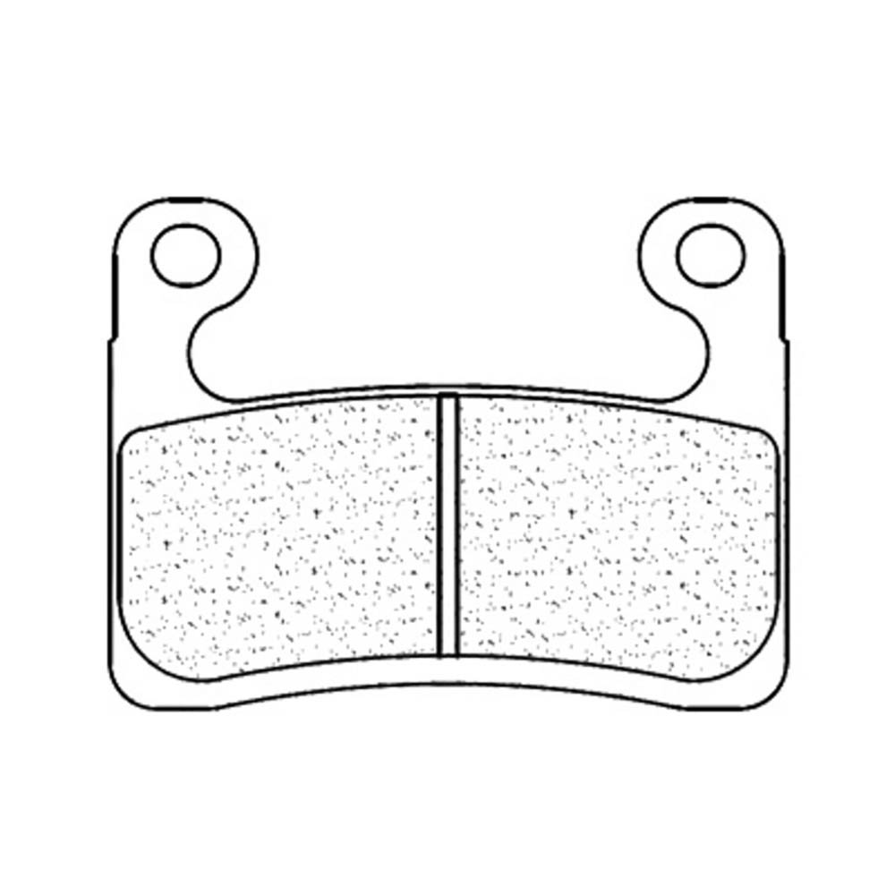 Plaquettes de frein Route métal fritté - 1257XBK5