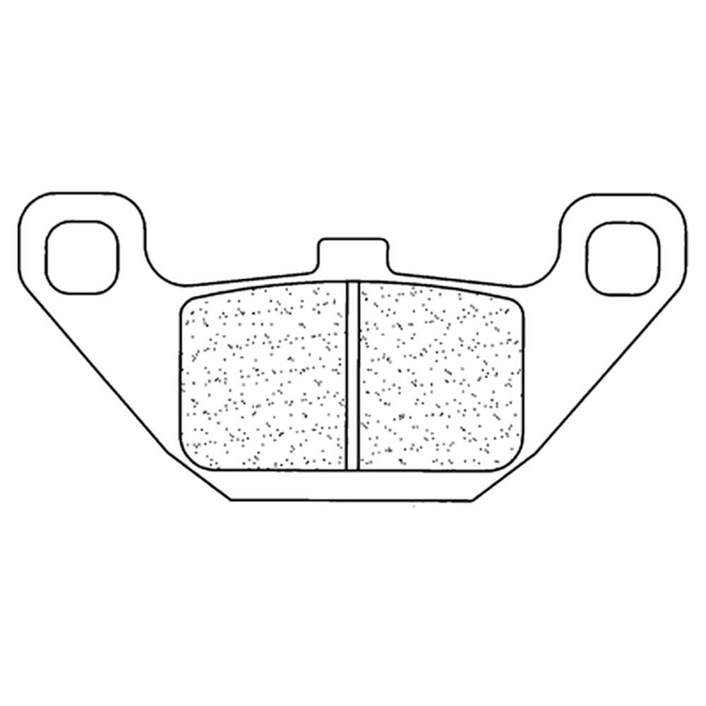 Plaquettes de frein Route métal fritté - 2285A3+