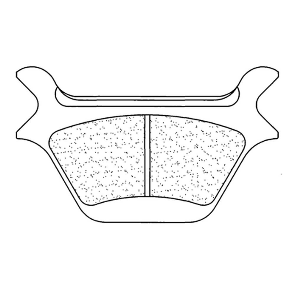 Plaquettes de frein Route métal fritté - 2370RX3