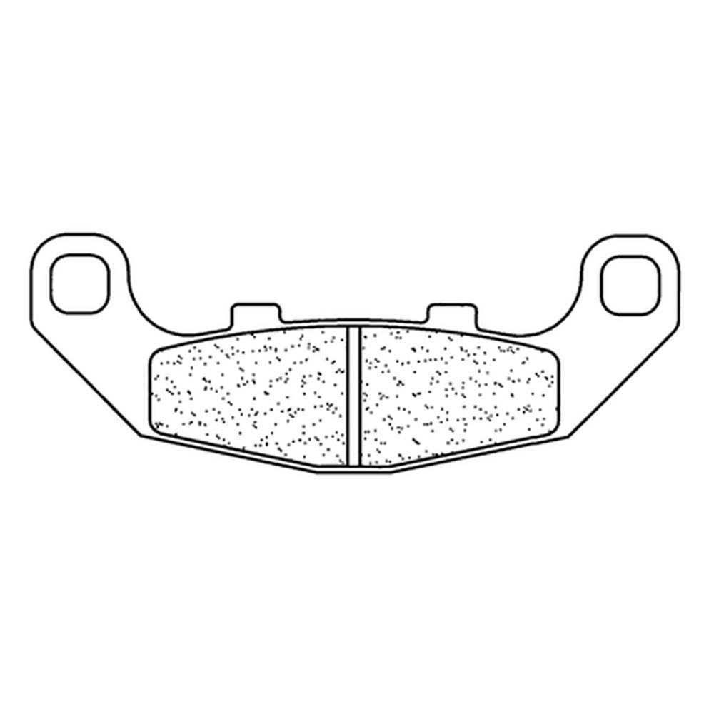 Plaquettes de frein Route métal fritté - 2389A3+