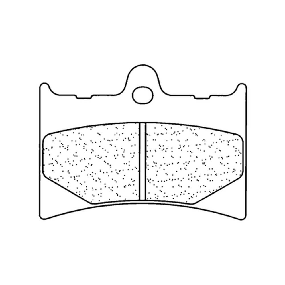 Plaquettes de frein Route métal fritté - 2398S4