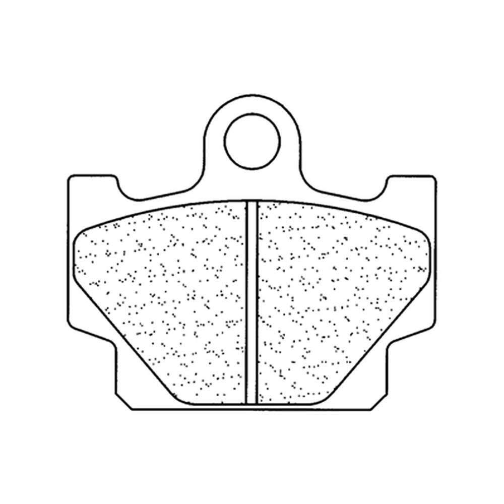 Plaquettes de frein Route métal fritté - 2802A3+