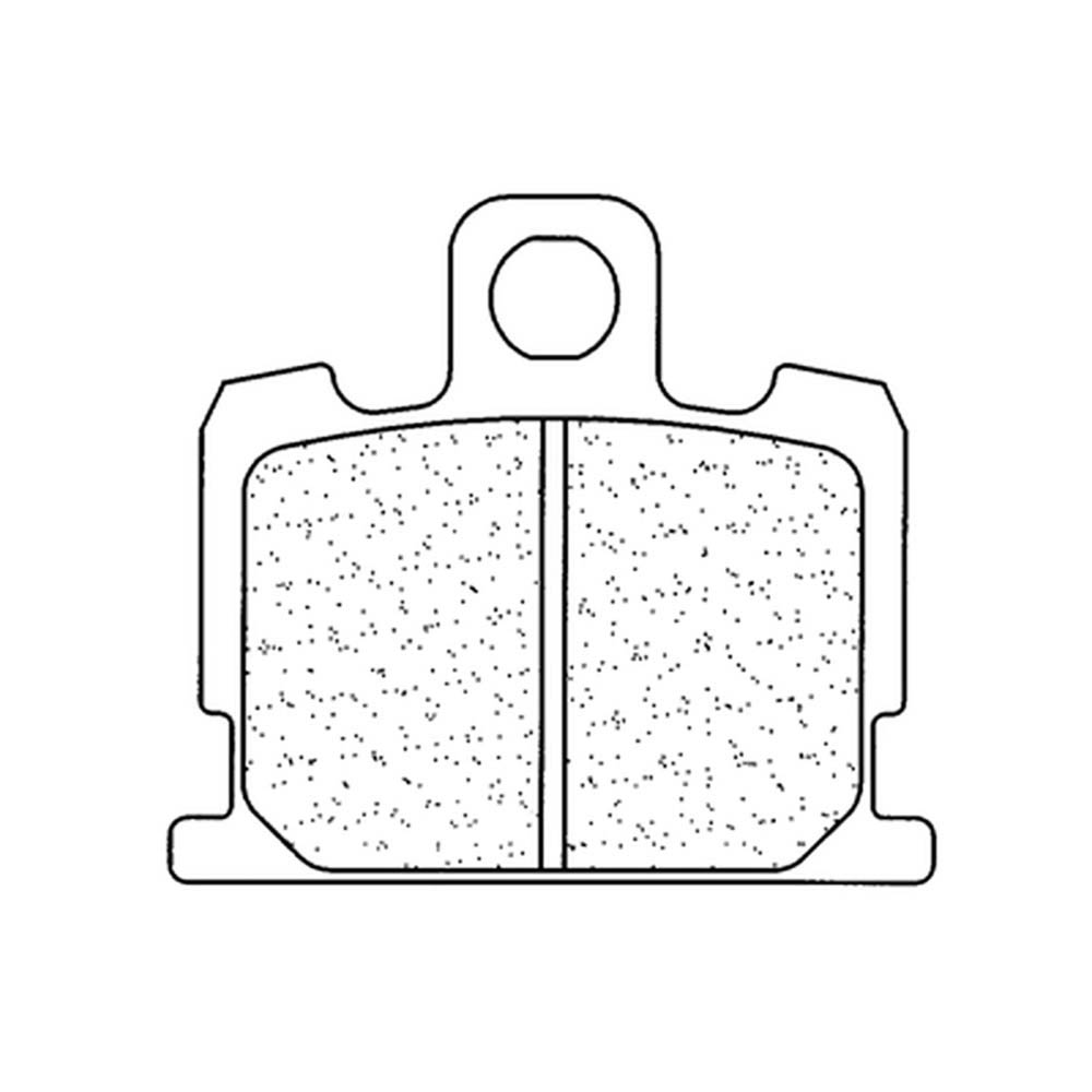 Plaquettes de frein Route métal fritté - 2807A3+