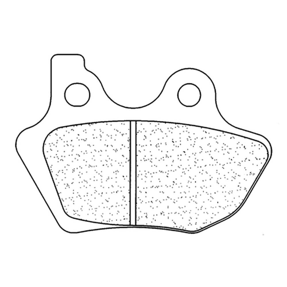 Plaquettes de frein Route métal fritté - 2958A3+