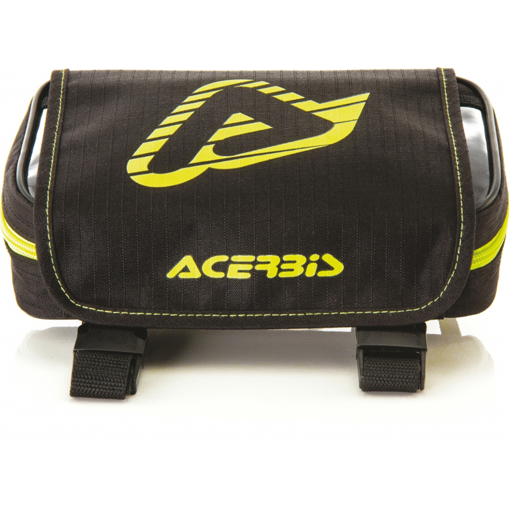 Acerbis - Sacoche à outils arrière Rear Fender Noir / Jaune fluo