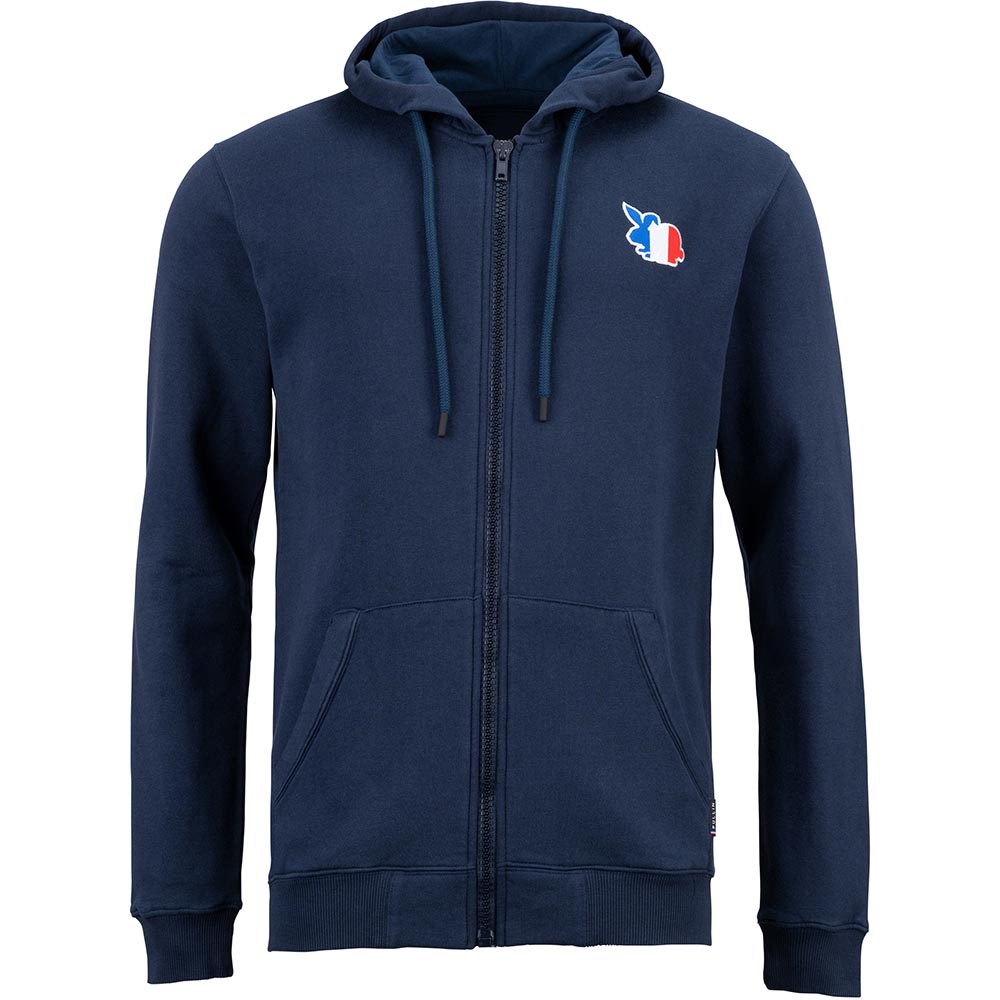 Sweat à capuche zippé