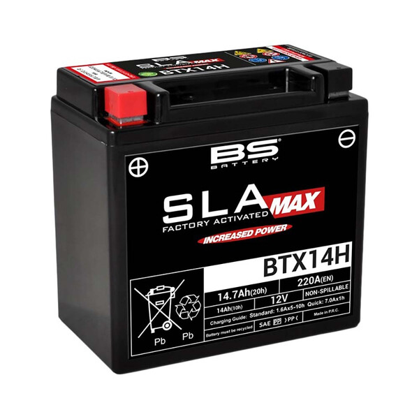 Batterie BTX14H SLA Max