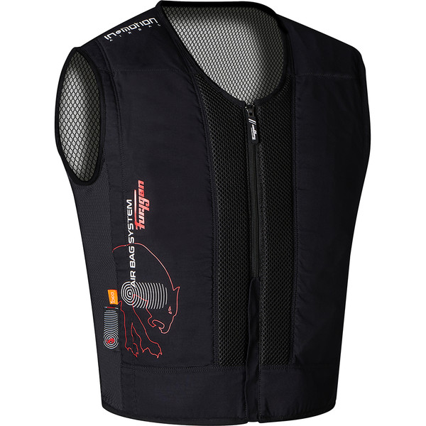 gilet moto gonflable