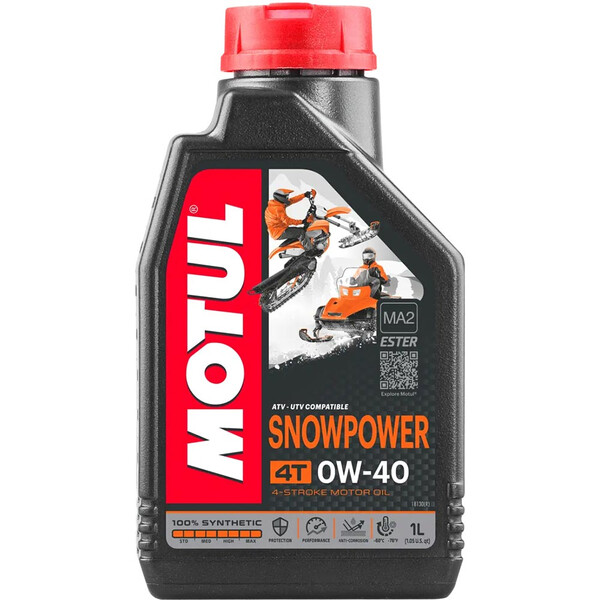 Huile Snowpower 4T 0W40