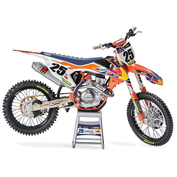  Maquette  moto  1 12e KTM SXF450 19 Musquin N 25 Sunimport 