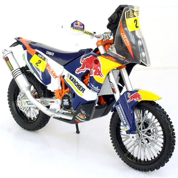  Maquette  moto  KTM Rally 2 Sunimport moto  Dafy Moto  Id e 