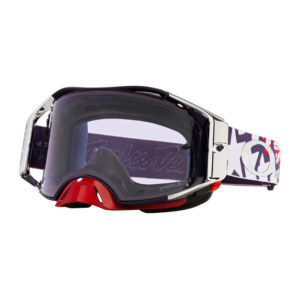 Masque Airbrake MX Troy Lee Designs RWB Stars - Ecran Prizm