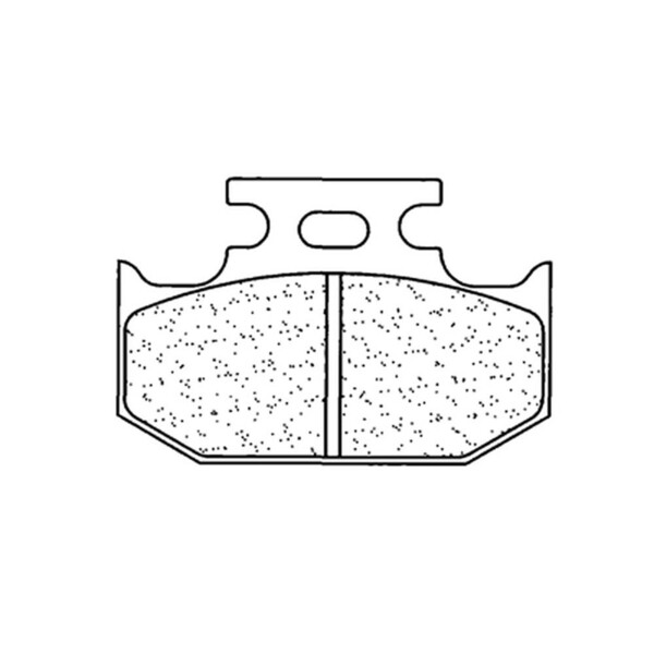 Plaquettes de frein Quad métal fritté - 1102ATV1