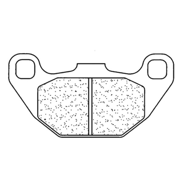 Plaquettes de frein Quad métal fritté - 1123ATV1