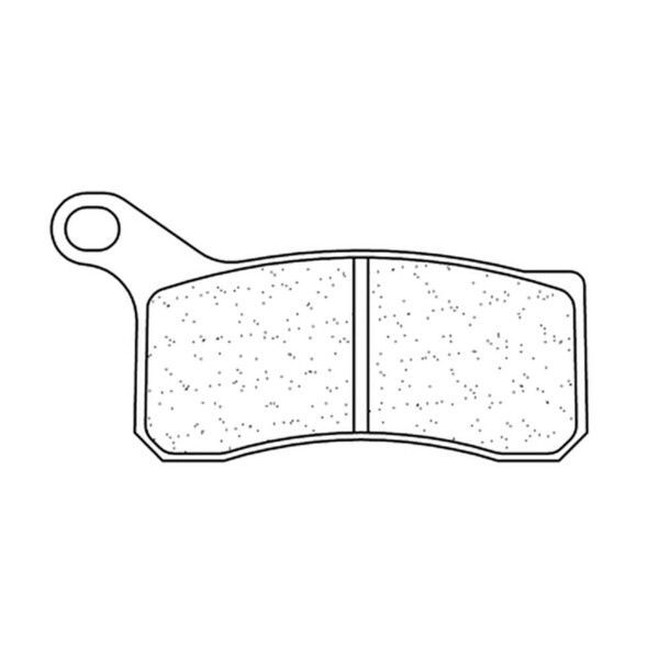 Plaquettes de frein Quad métal fritté - 1204ATV1