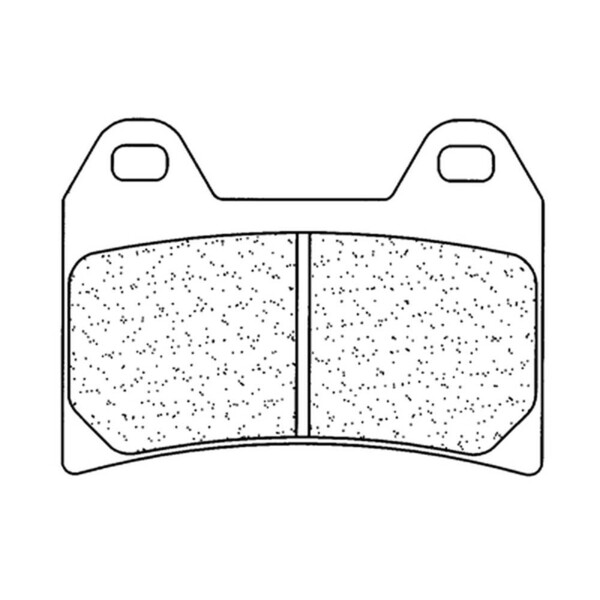 Plaquettes de frein Racing métal fritté - 2539C60