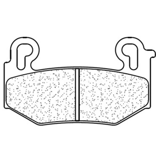 Plaquettes de frein Route métal fritté - 1280A3+