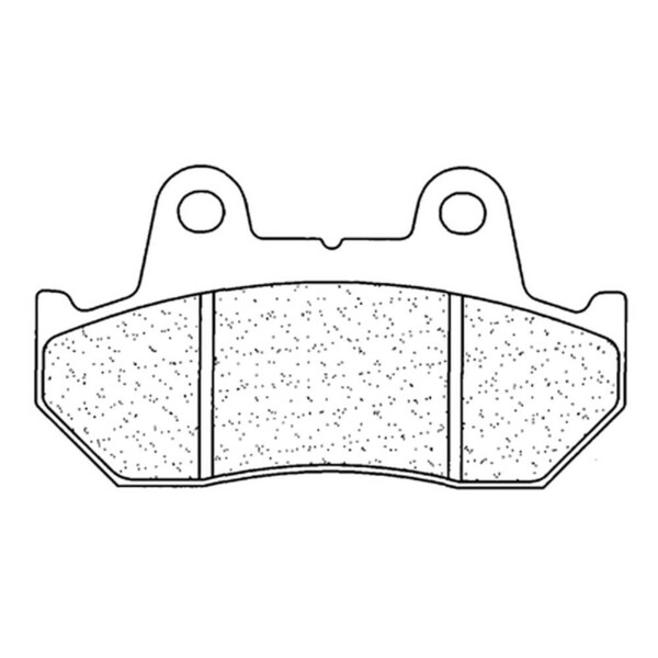 Plaquettes de frein Route métal fritté - 2289A3+