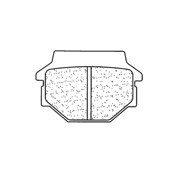 Plaquettes de frein Route métal fritté - 2306A3+