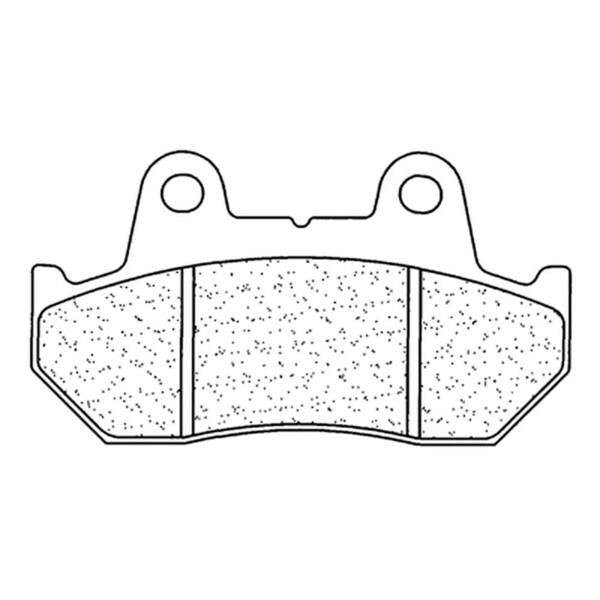 Plaquettes de frein Route métal fritté - 2382A3+