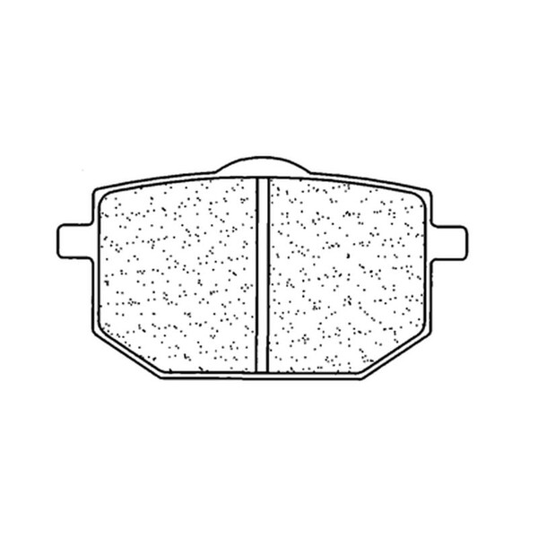 Plaquettes de frein Route métal fritté - 2393A3+