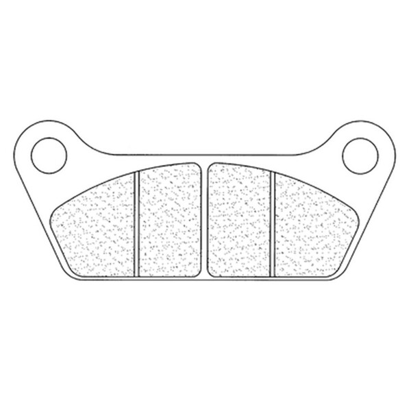 Plaquettes de frein Route métal fritté - 2702RX3