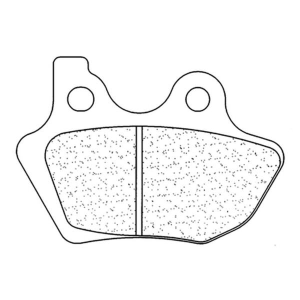 Plaquettes de frein Route métal fritté - 2958A3+