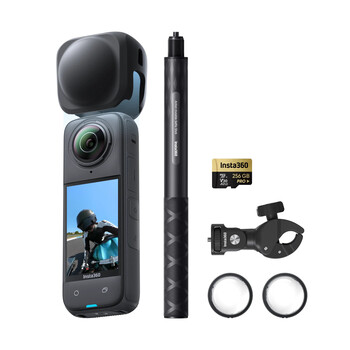 Caméra X4 - Pack moto Multiview Bundle insta360