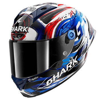 Casque Aeron GP FIM Replica Zarco Signature Shark