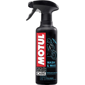 Nettoyant à sec E1 Wash & Wax 400 ml Motul