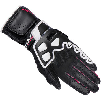 Gants Moto Femme Ixon GP5Air Noir-Blanc-Fuchsia - Garantie du prix le plus  bas