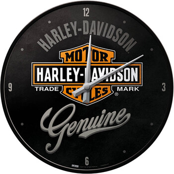 Horloge murale Harley-Davidson nostalgic art