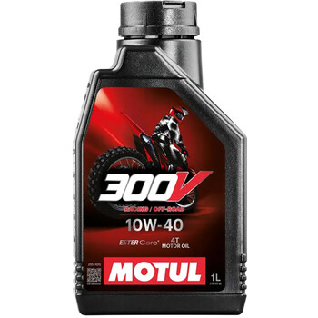 Huile 4T 300V Off Road Racing 10W40 Motul