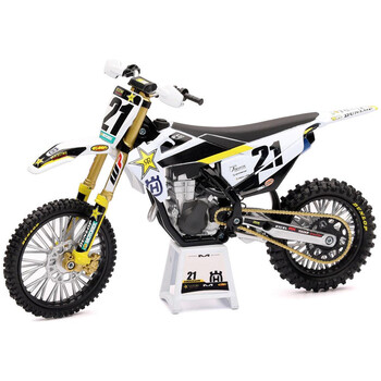 Maquette moto 1/12 Husqvarna 450 FC Rockstar J. Anderson New Ray