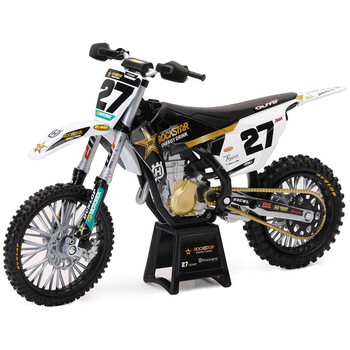 Maquette moto 1/12 Husqvarna 450 FC Rockstar M. Stewart New Ray