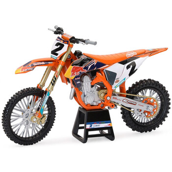 Maquette moto 1/12 KTM 450 SX-F Red Bull C. Webb New Ray