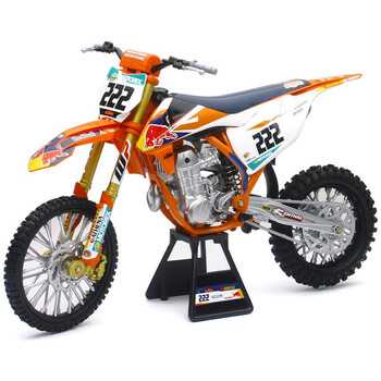 Maquette moto 1/6 KTM 450 SX-F Red Bull A. Cairoli New Ray