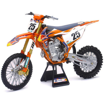 Maquette moto 1/6 KTM 450 SX-F Red Bull M. Musquin New Ray