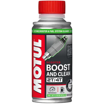 Nettoyant moteur Boost and Clean Scooter 2T/4T 100 ml Motul