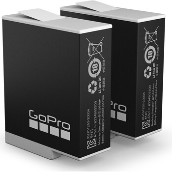 Pack 2 batteries rechargeables Enduro GoPro