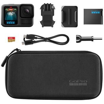 Caméra Hero13 Black Specialty Bundle + carte microSD 64 Go GoPro